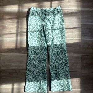 Floral Patterned Pants